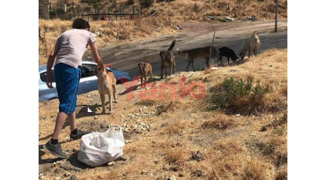Bayramda can dostlar unutulmadı