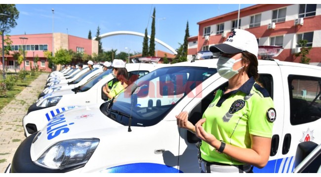 Manisa Emniyetine bağışlanan araçlar dualarla hizmete alındı