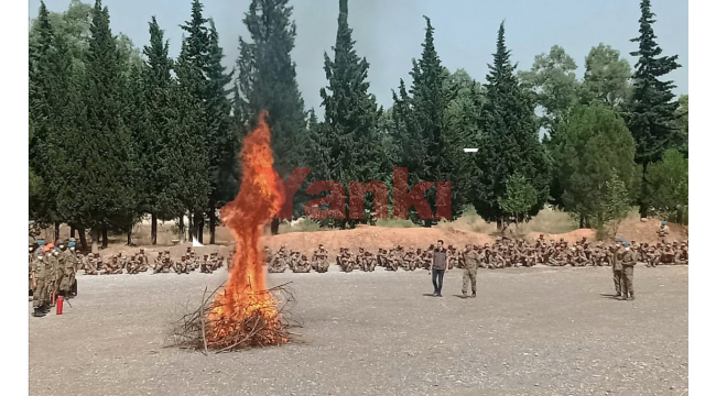 Mehmetçiğe, Manisa Orman İşletme’den orman yangınlarıyla mücadele eğitimi