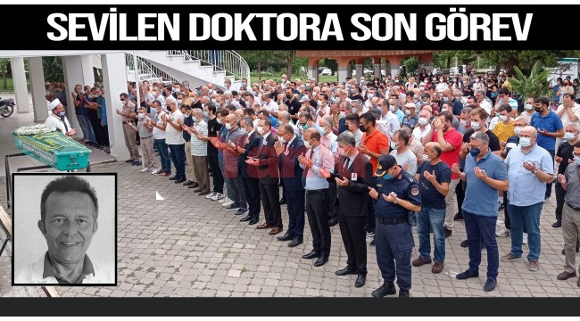 Sevilen doktor Tuncay Tuna'ya Turgutlu'da son görev