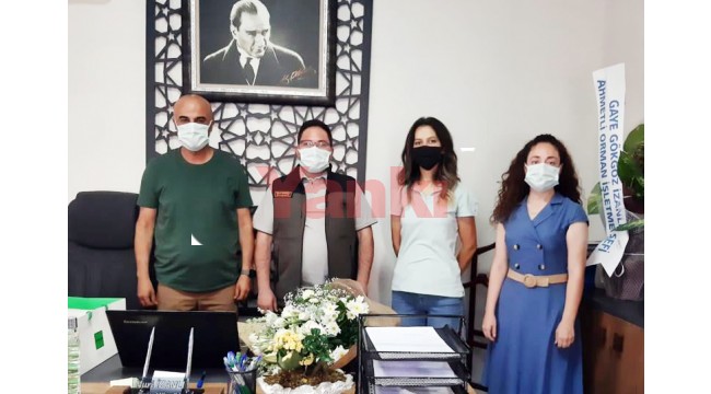 Turgutlu Orman İşletme Şefi Nuri İzanlı göreve başladı