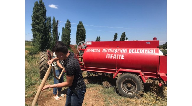 Ayvacık'taki arazi yangını, hızlı müdahale ve işbirliğiyle büyümeden söndürüldü