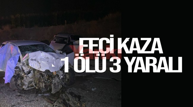 Feci Kaza: 1 ölü, 3 yaralı