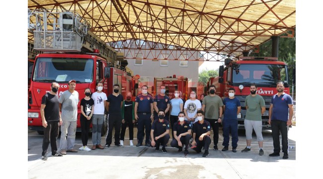 'Gönüllü İtfaiyecilik' projesinde eğitimler tamamlandı