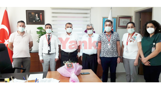 Harp Malulü Gaziler, Şehit, Dul ve Yetimleri Derneğinden Başhekim Özşahin’e ziyaret