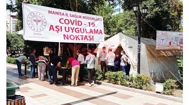 Haydi Turgutlu aşıya! Orta Park’ta randevusuz aşı noktası açıldı