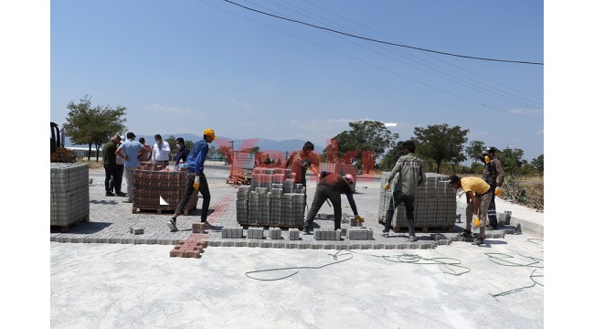 Kilit Parke Taşı Çalışması Başladı