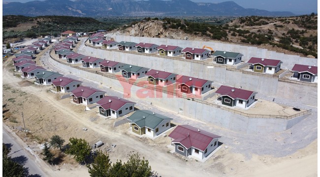 Manisalı depremzedeler için yapılan konutlar tamamlandı