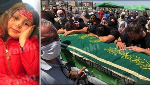Turgutlu'yu yasa boğan minik Nira gözyaşlarıyla toprağa verildi (GÖRÜNTÜLÜ)