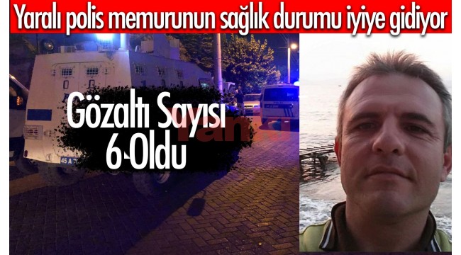 Yaralı polis memurundan sevindiren haber!