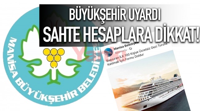 Büyükşehir Uyardı: Sahte Hesaplara Dikkat!