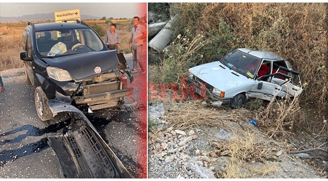 Hafif ticari araç ile otomobil kazaya karıştı: 6 yaralı