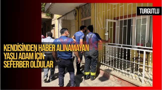 Kendisinden haber alınamayan yaşlı adam için seferber oldular