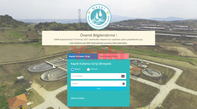 MASKİ Web sitesi yenilendi