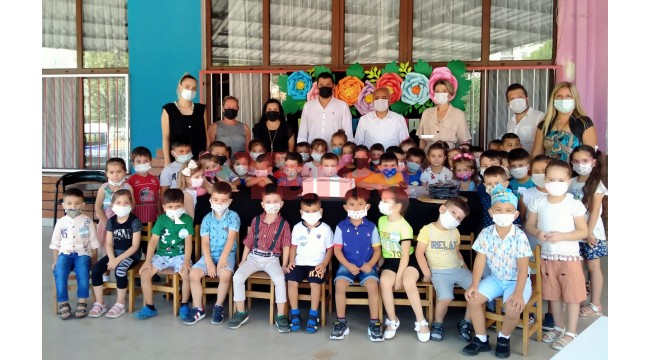 Samiye Nuri Sevil Anaokulu'ndan yeni öğrencilerine pastalı karşılama