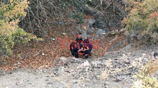Tuvalet ihtiyacını gidermek isterken uçuruma yuvarlandı