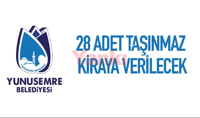 28 Adet taşınmaz kiraya verilecek