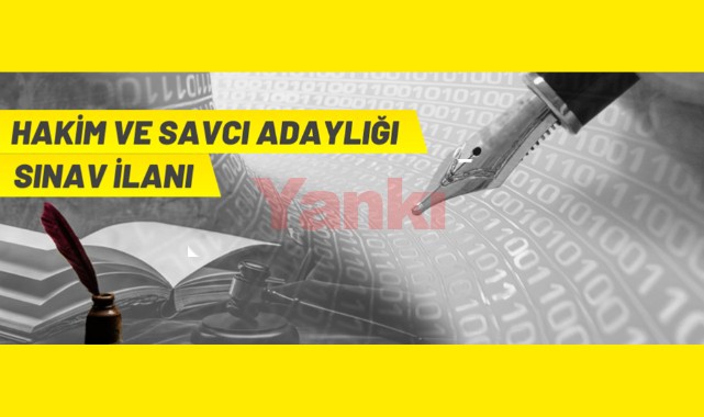 Adalet Bakanlığı Hakim ve Savcı alımı için sınav açtı