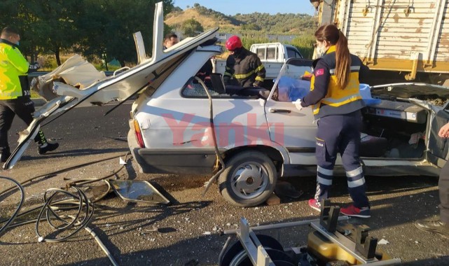 Ahmetli'de trafik kazası: 1 ölü