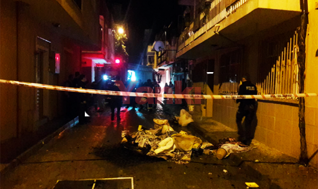 Bacadan çıkan kıvılcım yatağı tutuşturdu!