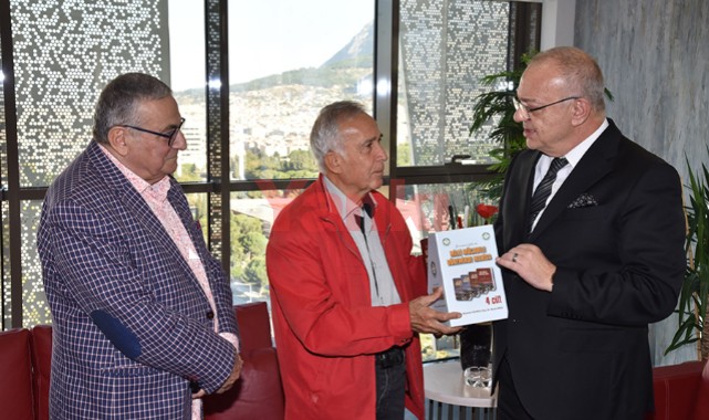 Başkan Ergün, Gazeteci Yavuz Donat'ı Konuk Etti