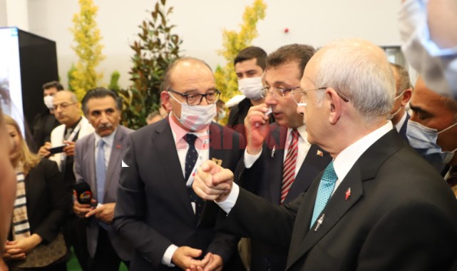 Kılıçdaroğlu ve İmamoğlu Turgutlu Standında 