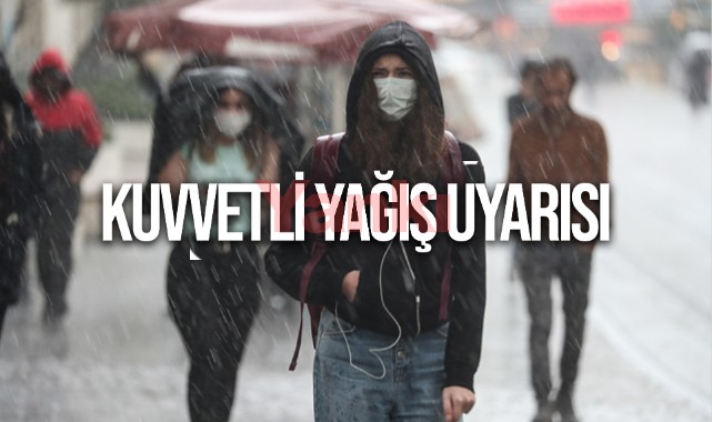 Kuvvetli yağış geliyor