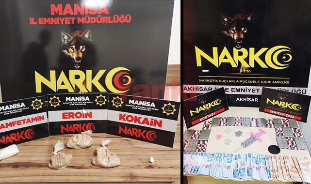 Manisa'da uyuşturucuyla yakalanan 2 şüpheli tutuklandı