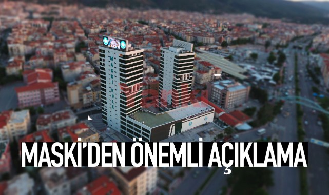 MASKİ’den İddialara Cevap