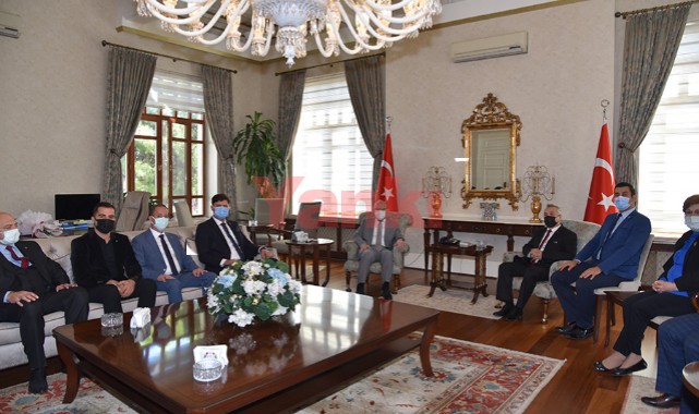 MHP İl Başkanlığı Yönetiminden Vali Karadeniz’e Ziyaret