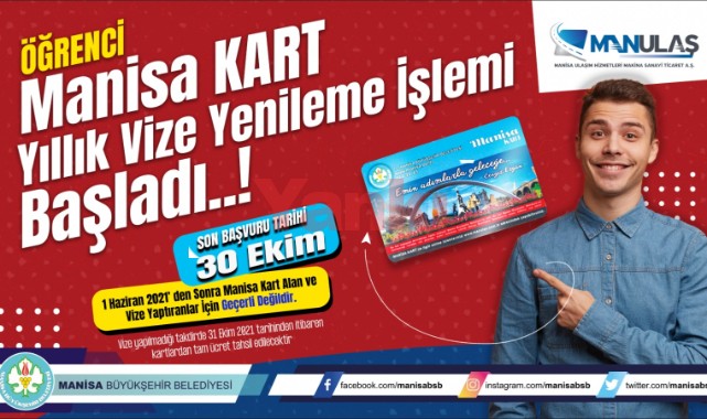 Öğrenci Kart Vize İşlemlerinde 30 Ekim Son Gün!