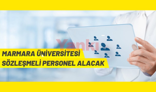 Sözleşmeli personel alım ilanı