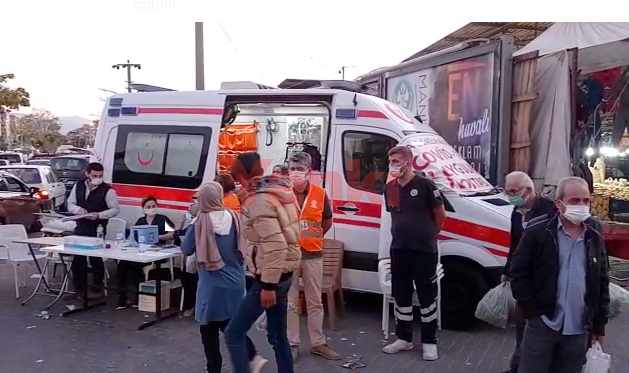 Turgutlu'da aşı seferberliği devam ediyor