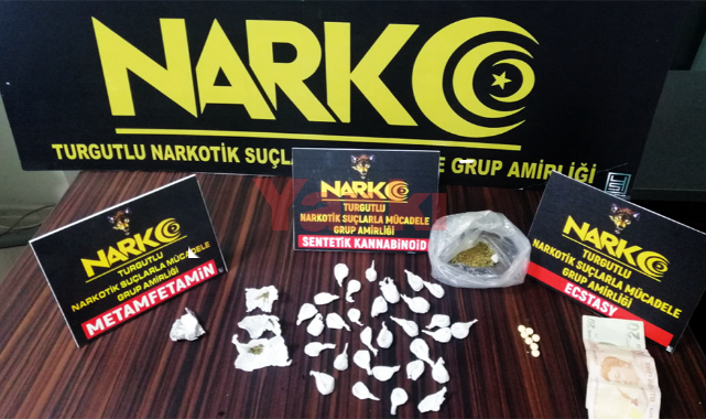Turgutlu'da uyuşturucu operasyonunda 2 kişi yakalandı