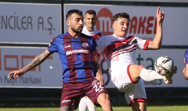 Turgutluspor Trabzon'da galibiyeti kaçırdı: 2-2