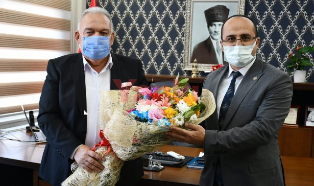 TUTSO'dan Ahmetli Kaymakamı Abdullah Kurt'a ziyaret