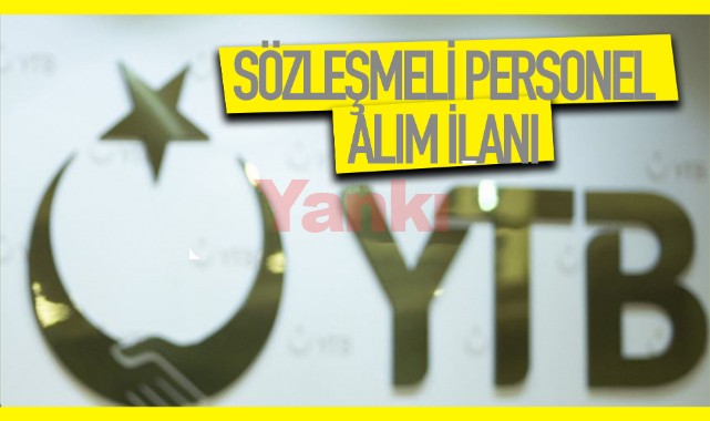 Yurtdışı Türkler ve Akraba Topluluklar Başkanlığından personel alımı