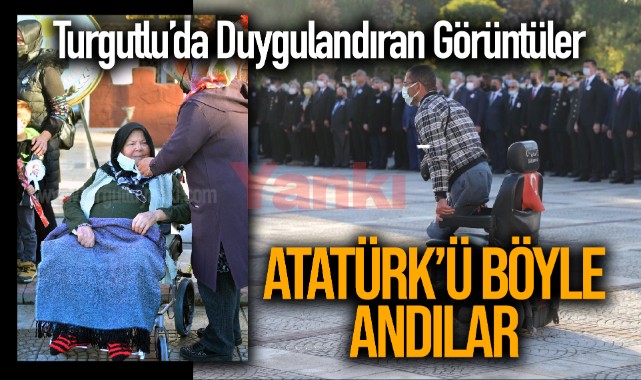 Ata'yı anmaya böyle geldiler
