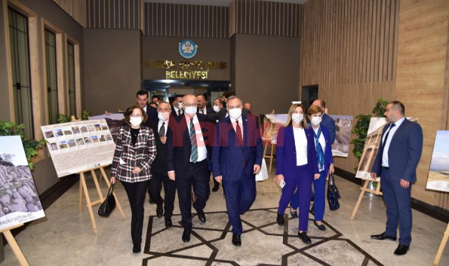 Başkan Ergün, MHP Heyetini Ağırladı