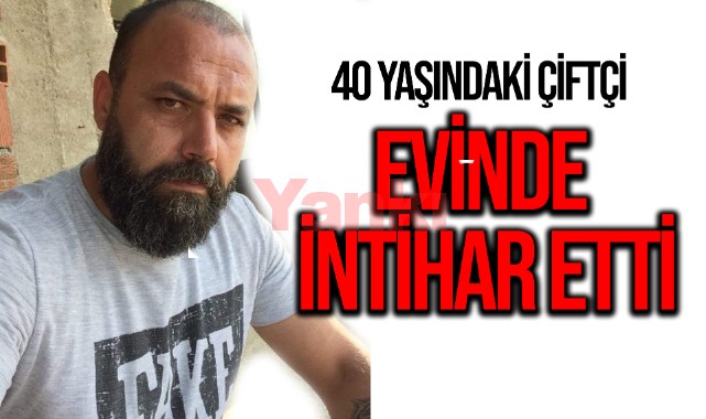 Evinde intihar etti