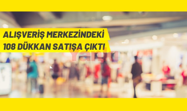 Hazine'ye ait dükkanlar toplu olarak satılacak