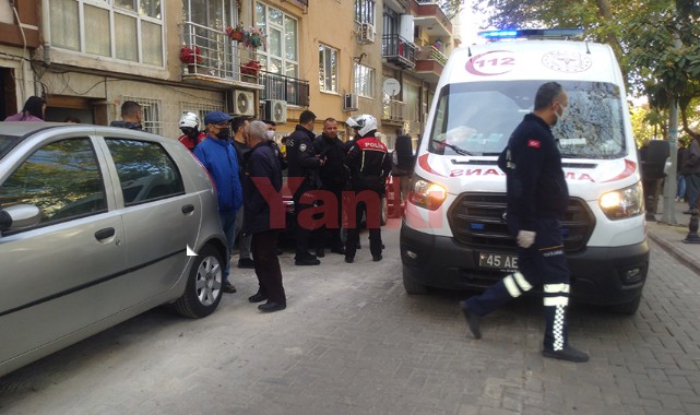 Manisa'da komşu kavgasında bir kadın bıçakla yaralandı