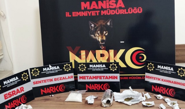 Manisa'da uyuşturucu operasyonunda 4 kişi tutuklandı