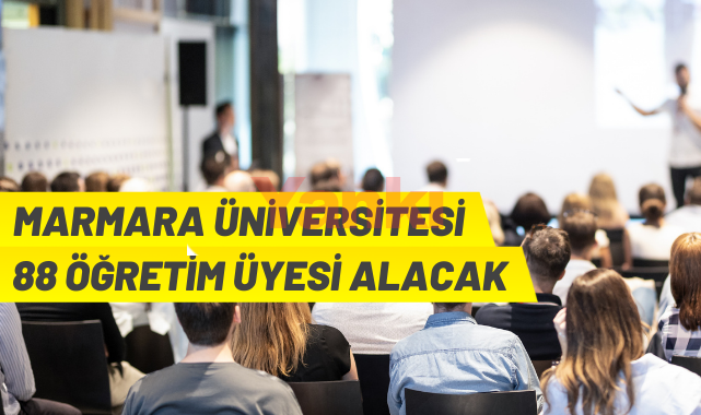 Marmara Üniversitesi Akademik Personel alacak