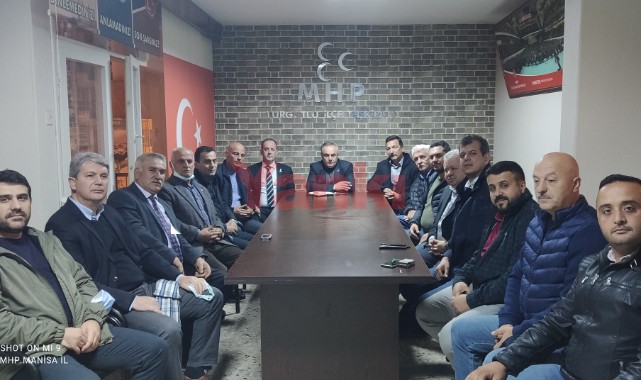 MHP İl Başkanı Öner, MHP'li Meclis Üyeleriyle Bir Araya Geldi