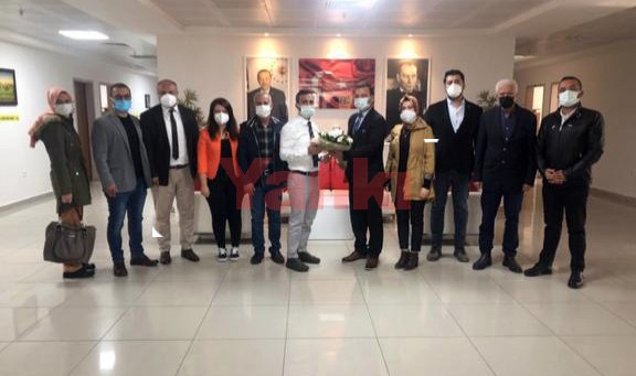 MHP yönetiminden Turgutlu’daki sağlıkçılara ziyaret