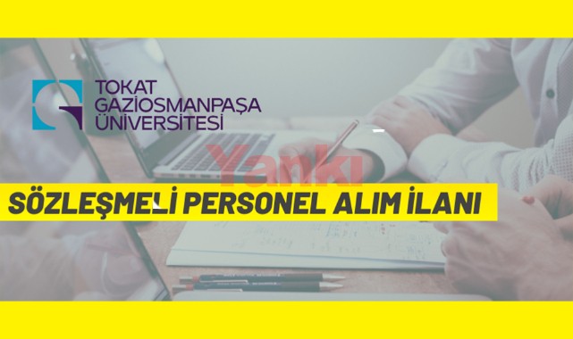 Sözleşmeli personel alım ilanı