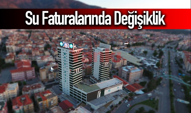 Su Faturalarında Değişikliğe Gidildi