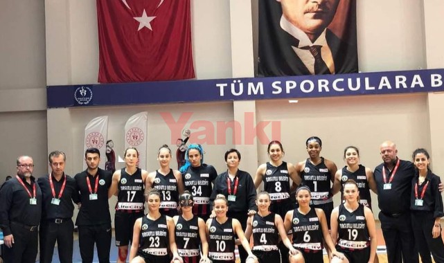 Turgutlu Belediyesi Kadın Basketbol takımı deplasmanda galip