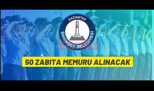 Zabıta memuru alım ilanı